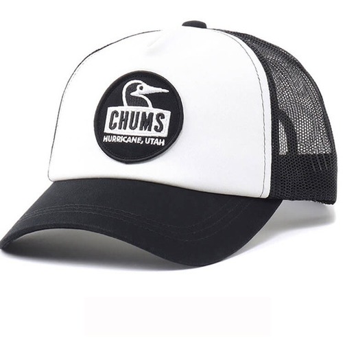 CHUMS チャムス ブービーフェイス メッシュキャップ Black/White