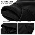 DeterminationHoodie【 Black 】