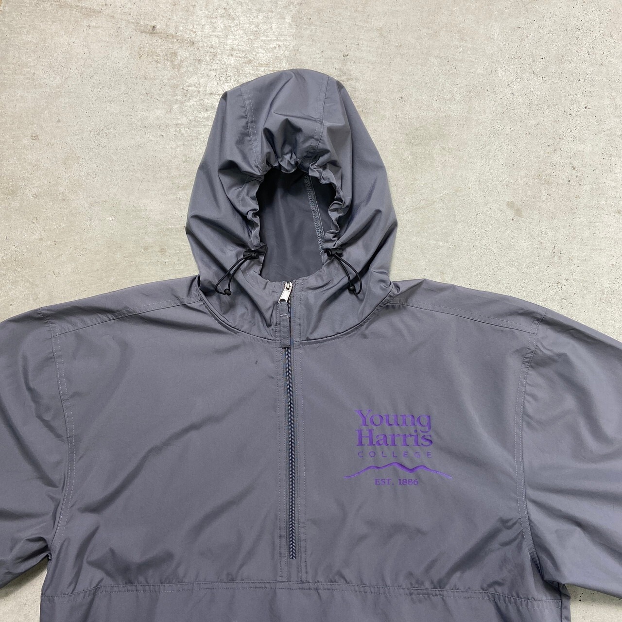 90年代 Champion チャンピオン ハーフジップアノラックパーカー  