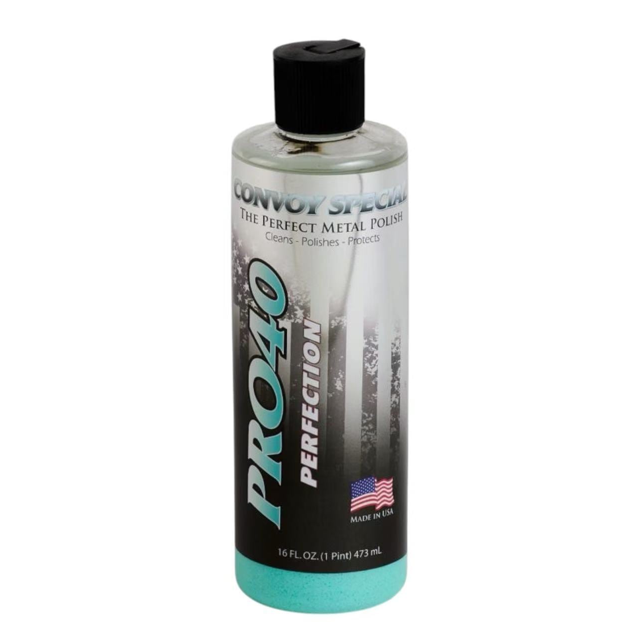 Zephyr PRO-40 メタルポリッシュ 473ml｜アルミ磨き ステンレス磨き