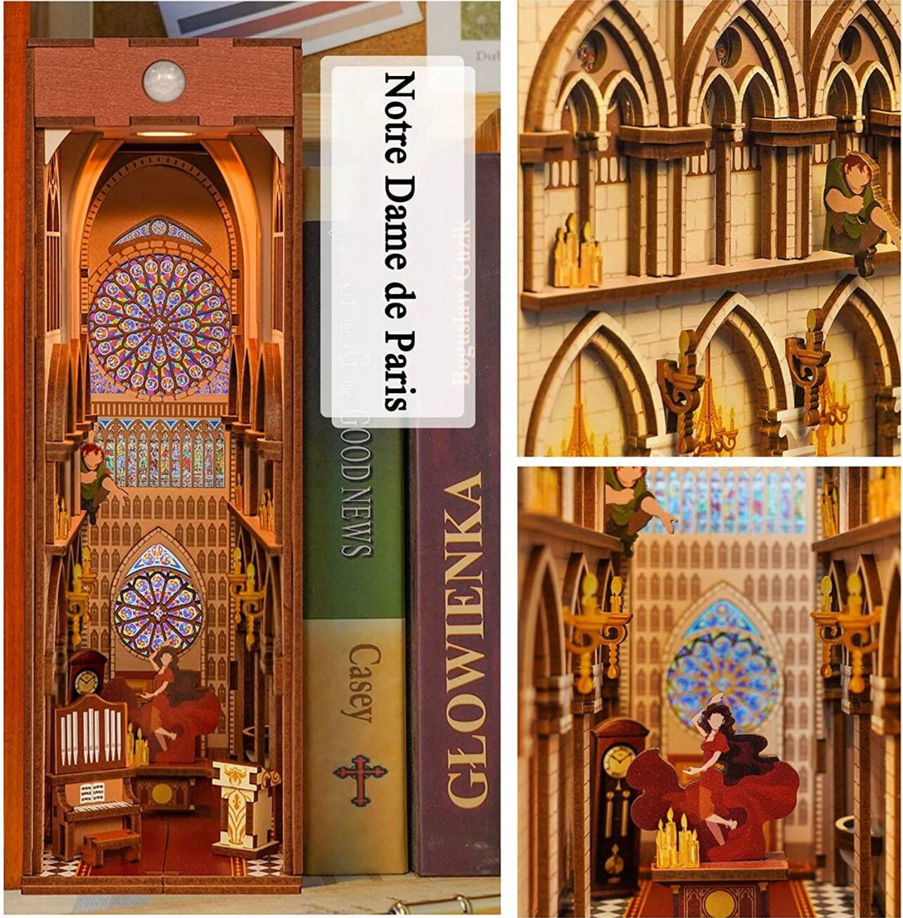 ブックエンド 教会風 | atsuko's dollhouse