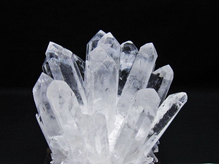 水晶 クラスター 水晶 原石 台座付属 一点物 182-8572 | 天然石
