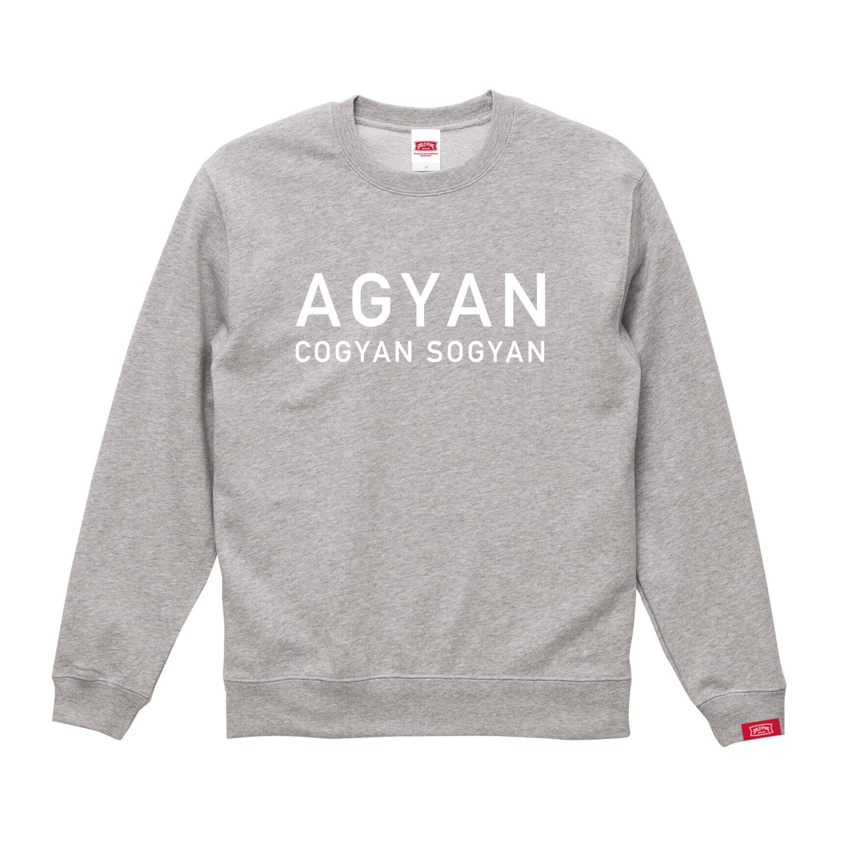 AGYANCOGYANSOGYAN-Sweat【Adult】Gray