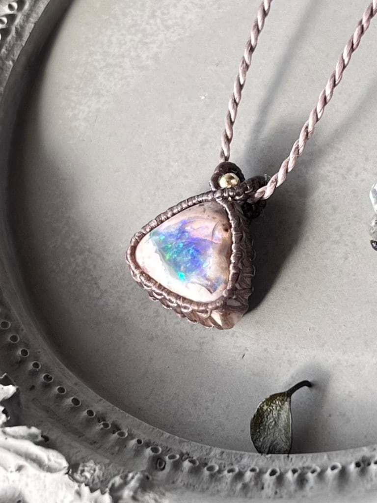 カンテラオパール - ネックレスの人気通販 | minne byGMOペパボ 国内