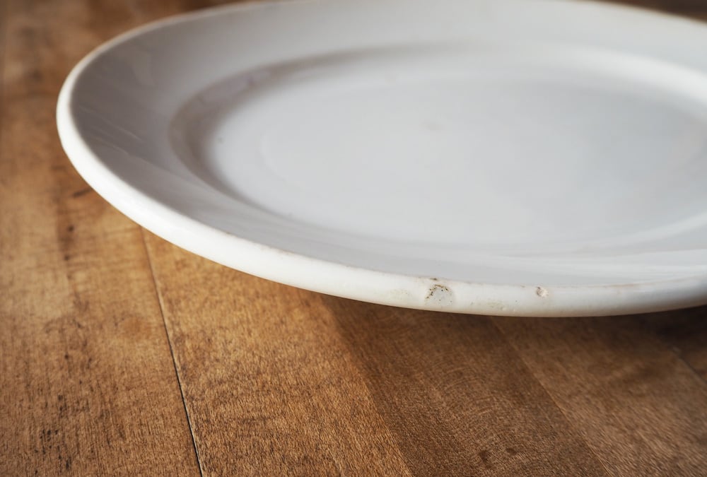 Creil et Montereauの白いオーバル皿 | Pauline（ポーリーヌ） powered by BASE