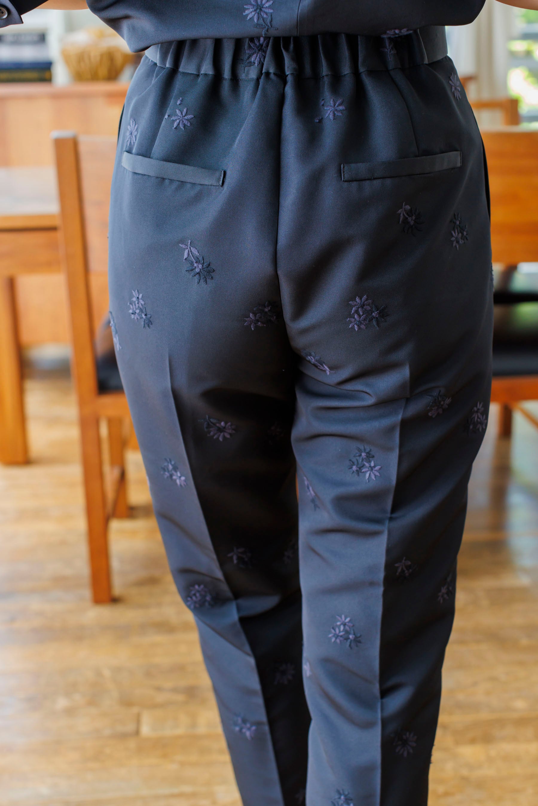 Original embroidery pants | Bluelea