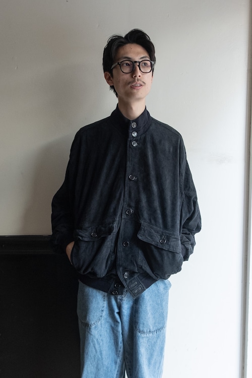 ROY ROBSON CASUAL WEAR スウェードヴァルスタージャケット 36