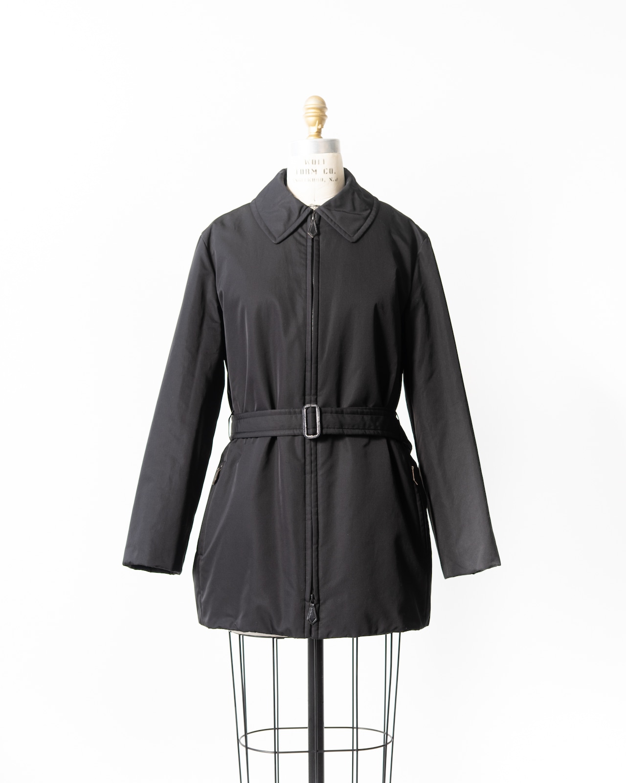 〈Hermès by martin margiela〉Silk zip blouson