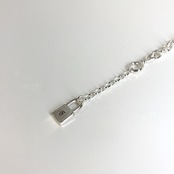 TINY FEATHER CHAIN BRACELET / タイニーフェザーチェーンブレスレット