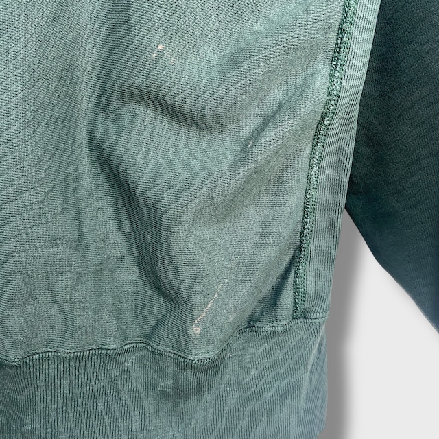 90s USA製　チャンピオン　リバースウィーブ　カレッジスウェット　緑　L