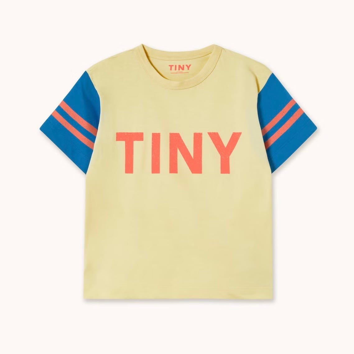 今季tinycottons Tシャツ TINYCOTTONS / TINY LOGO TEE - dusty yellow | monchou (モンシュー