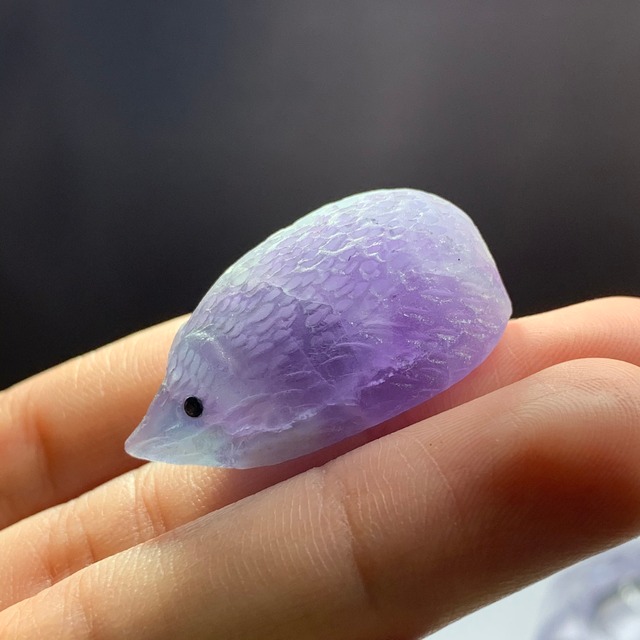 21フローライトハリネズミさん