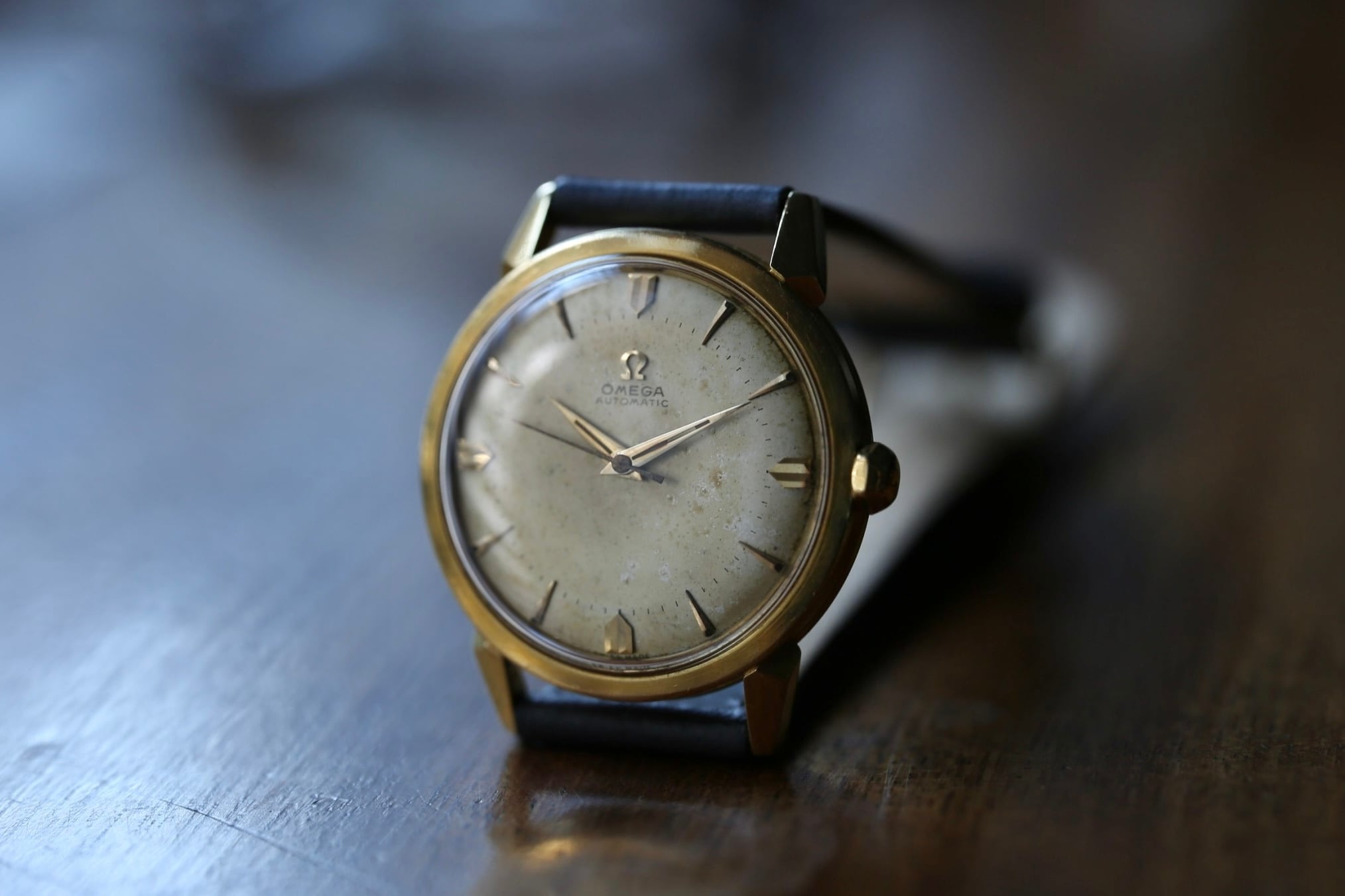 OMEGA】 1954年製 オメガ Ref.2816 スパイダーラグ ブラウンエイジング