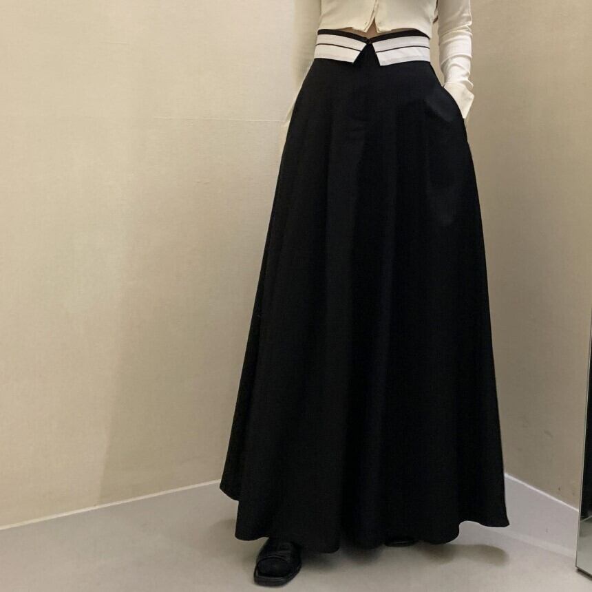 スカート レディース ロングスカート フレアスカート 2色 ロング丈 フレア Aライン プリーツ ハイウエスト かわいい 大人可愛い きれいめ シンプル カジュアル エレガント 清楚 おしゃれ かっこいい クール おとな こなれ感 キュート ガーリー ルーズ 無地 通勤 学生 通学 デート お出かけ 女子会 パーティー イベント カフェ巡り 街歩き S M L ゆる ブラック グレー 春 秋 10代 20代 30代 ママ 韓国系 着回し 普段使い 体型カバー 脚長 ファッション コーデ モテ 送料無料