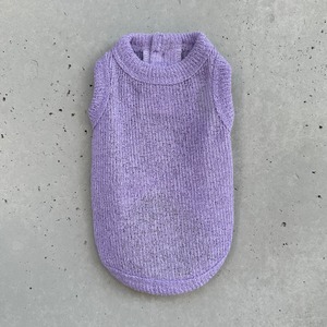 summer knit tank(purple)