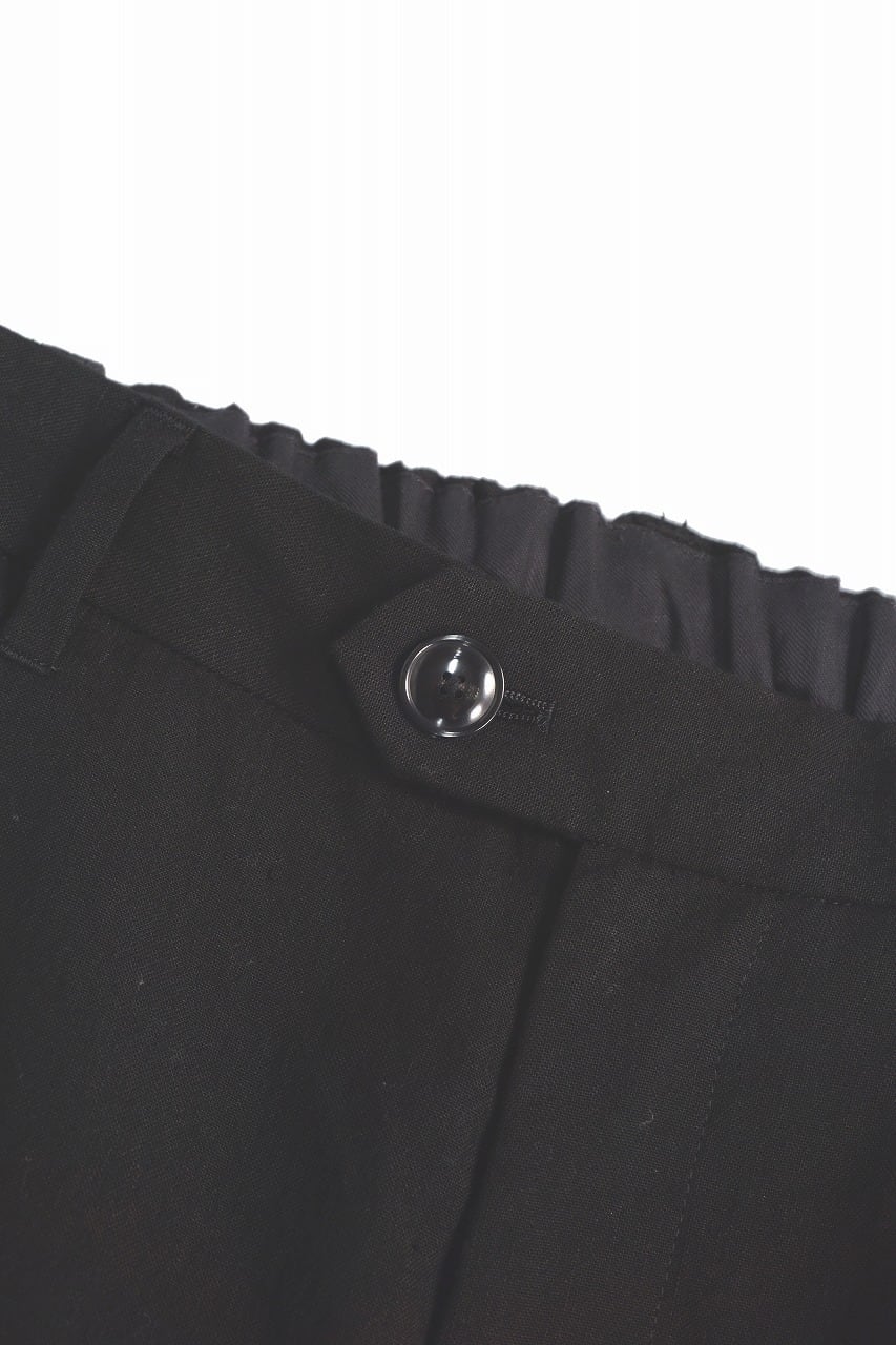 Linen Cotton Poplin Trousers