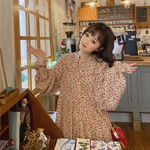 ✞ ★スリーブ花柄ロング ランタンスリーブ スウィート ✞ゴスロリ SM ミリ 甘ロリ クラロリ 和ロリ エレガント 黒ロリ 姫ロリ 華ロリ BB-BB84685369607