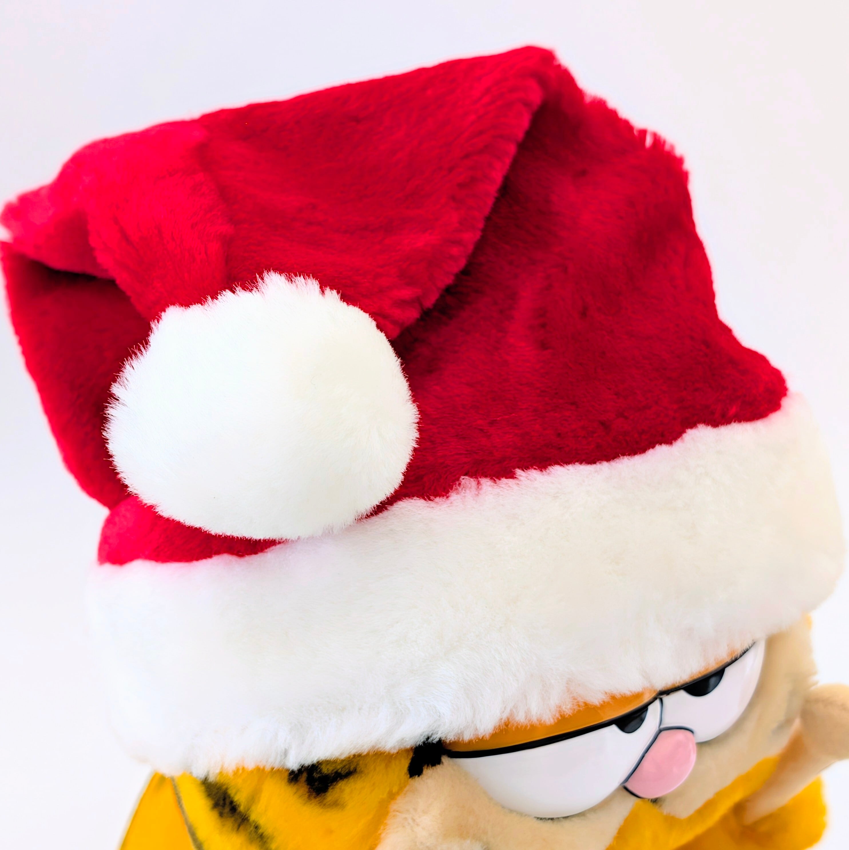 ☆ VINTAGE 1988 ☆【 Garfield ( ガーフィールド ) 】『 Garfield HAPPY HOLIDAYS DRUMMER ガーフィールド ハッピーホリデー ドラマー』ガーフィールド10周年記念限定 / ぬいぐるみ / プラッシュ / plush / 1980年代年製 〚アメリカン雑貨 アメトイ〛