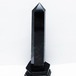 モリオン 黒水晶 六角柱 台座付属 一点物 152-4042