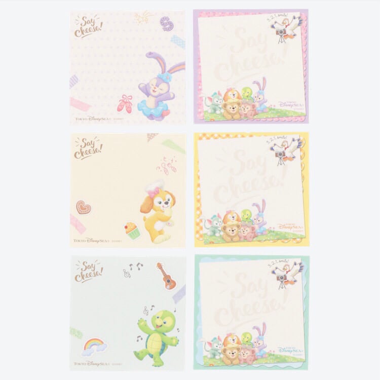 メモセット セイチーズ ダッフィーのセイチーズ 2020 東京 ディズニー シー 限定 公式 ダッフィー&フレンズ