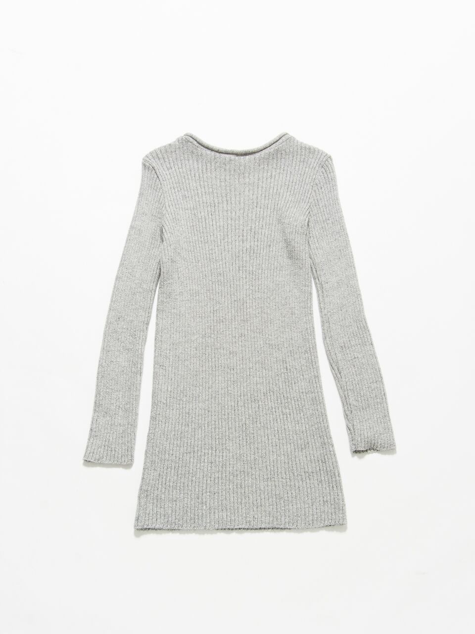 【agnes b.】Made in France roll neck rib knit pullover（アニエス・ベー フランス製ロールネックリブニットプルオーバー）1d