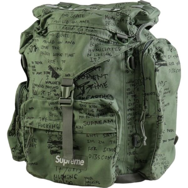 Supreme 23Ss Field Backpack "Olive Gonz"