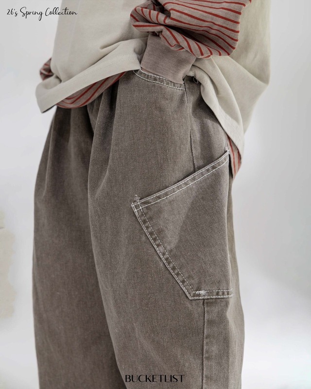 ラスト1【即納】Cacion Curve Pants  / bucketlist