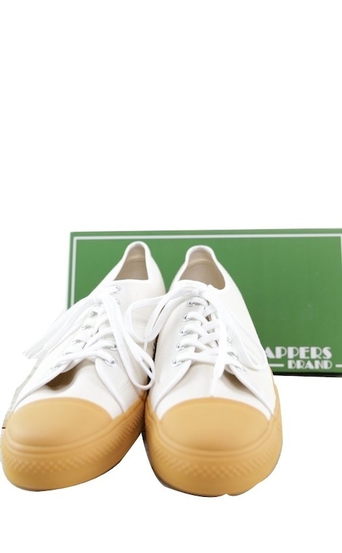 Dapper’s(ダッパーズ)  ～Dappers Brand Canvas Sneakers Type Low Cut White～