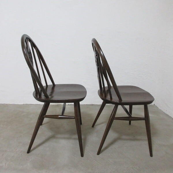 イギリス ビンテージ 家具 アーコール シスルバックチェア 2脚 4843e イギリス ビンテージ 家具 アーコール Ercol シスルバックチェア 2脚