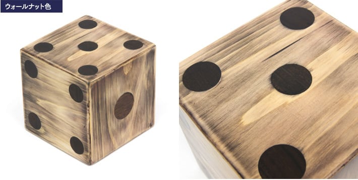 天然木無垢材（国産桧) 手作りサイコロオブジェ | 工房たけ徳島