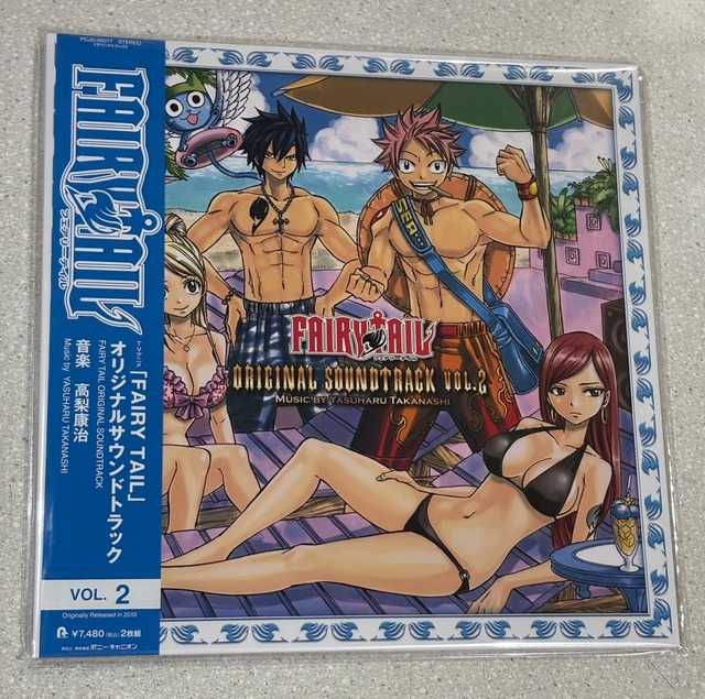 【限定】TVアニメ「FAIRY TAIL」オリジナルサウンドトラック VOL.2：アナログ盤（12インチ2枚組）