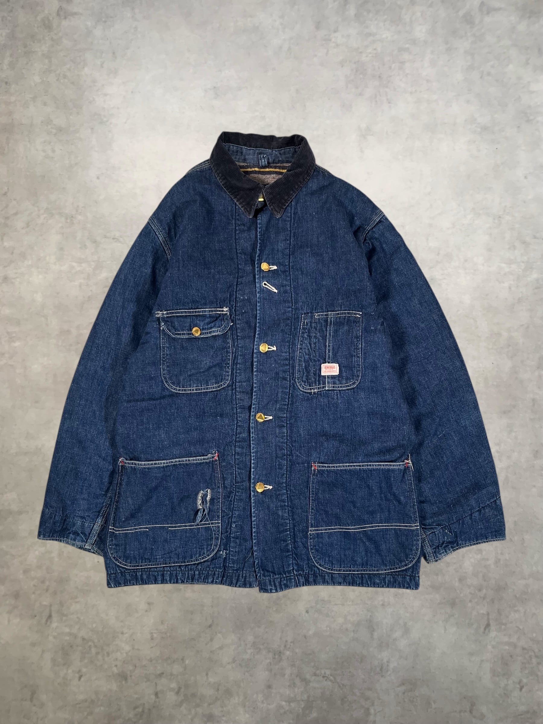 60's “HERCULES” Blanket Lining Denim Coverall | RENGA CLOTHING STORE