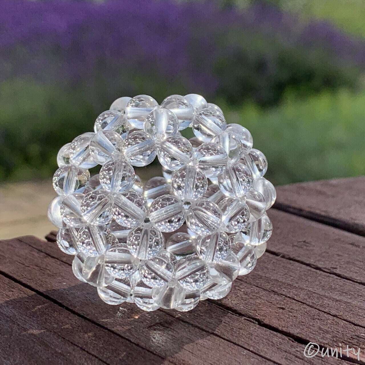 神聖幾何学フラーレン（アクアマリンAA+）清らかな海の女神 グレート