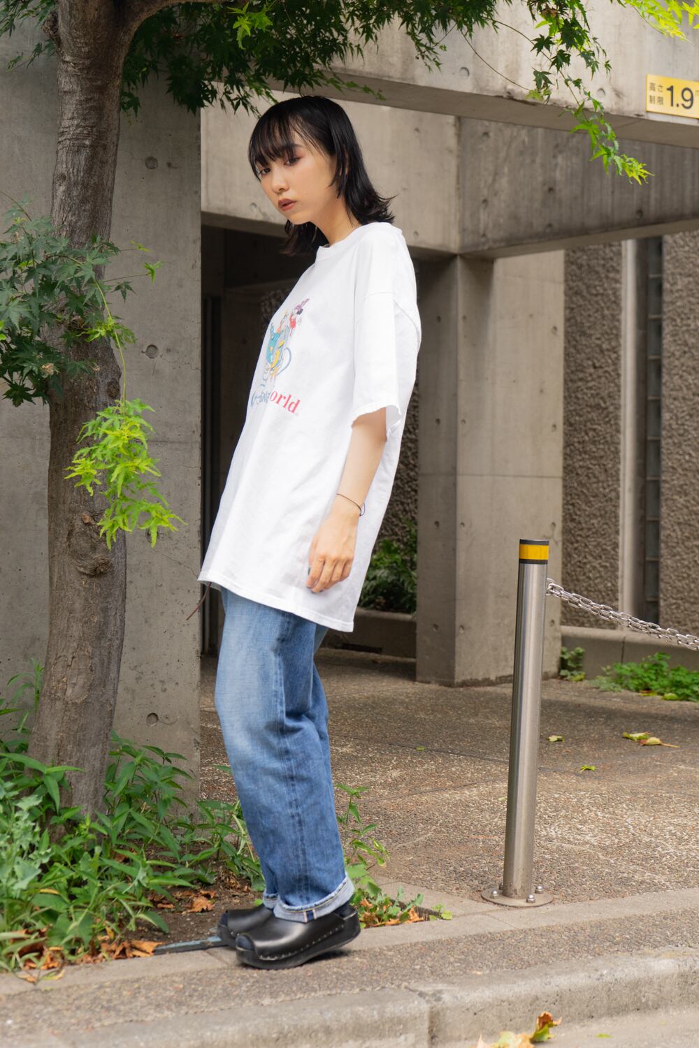MADE IN USA】90's Walt Disney World 25th anniversary Print Tee