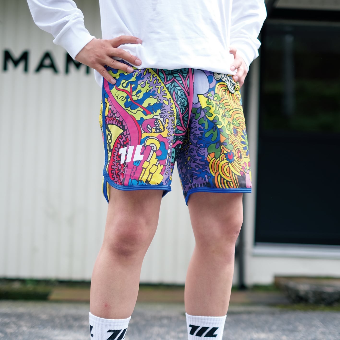 Ryo Matsui Art〕 Short pants | MAMO onlineshop｜レスリングシングレット