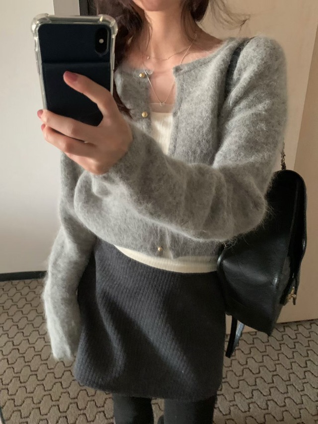 (即納) pretty young thing / Bolding cardigan 2color