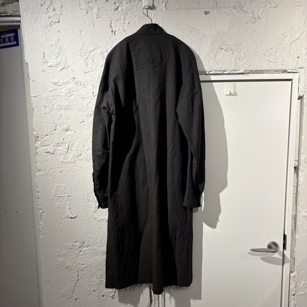 ZIGGY CHEN ジギーチェン 15AW Linen Long Shirt リネンシャツ AW15