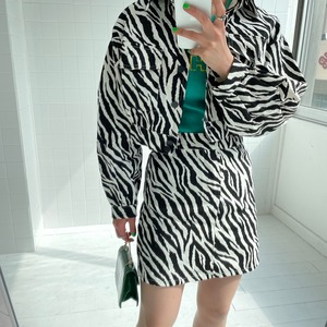 zebra print denim set up_LN0609
