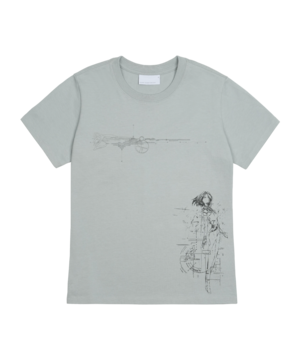 [SAN SAN GEAR] RESONIAN T-SHIRT_0 [SKY BLUE] 正規品 韓国ブランド 韓国通販 韓国代行 韓国ファッション sansan san san sansangear サンサンギア