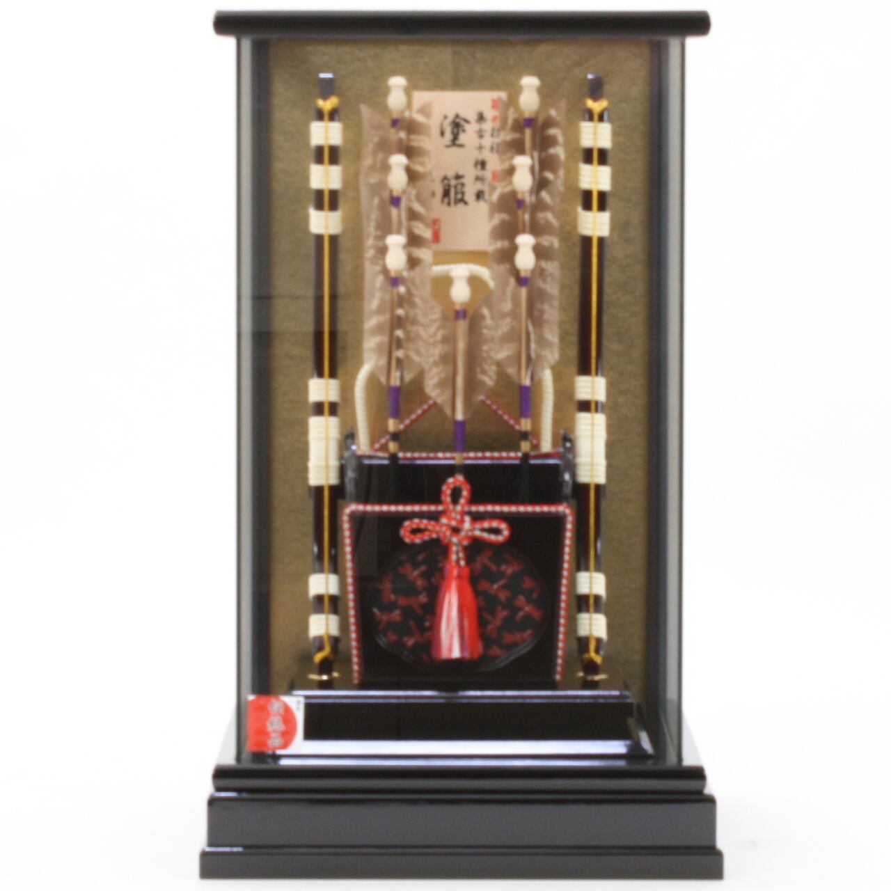 破魔矢 節句飾り 伯峰 桧矢筒飾り 美品 昭和レトロ JAPAN 破魔弓飾り