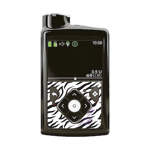 Insulin pump dress up seal "zebra"