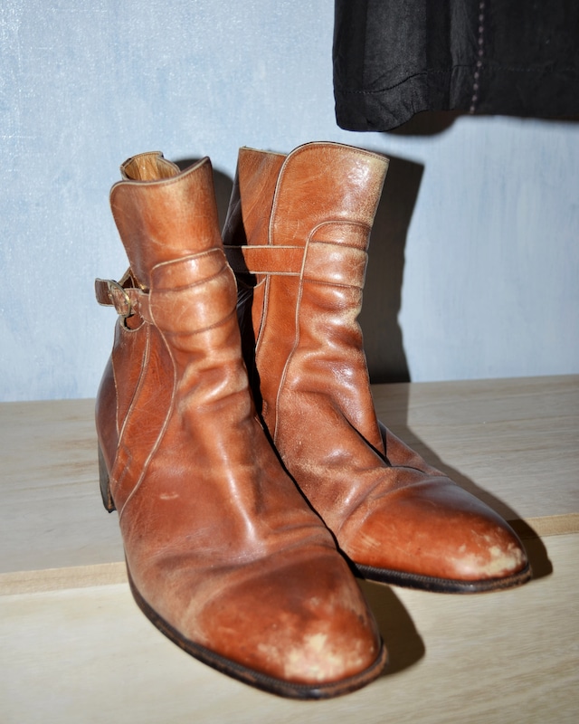 1970's "Gucci" LEATHER BOOTS