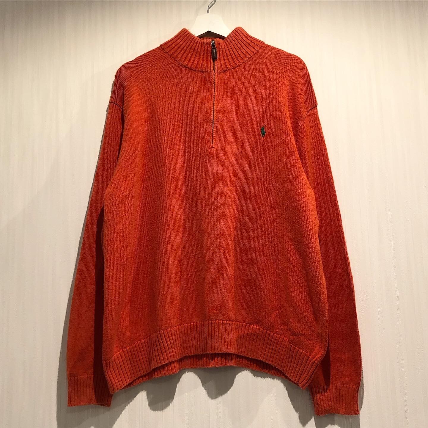 90s POLO Ralph Lauren half zip drivers knit【高円寺店】 | What 