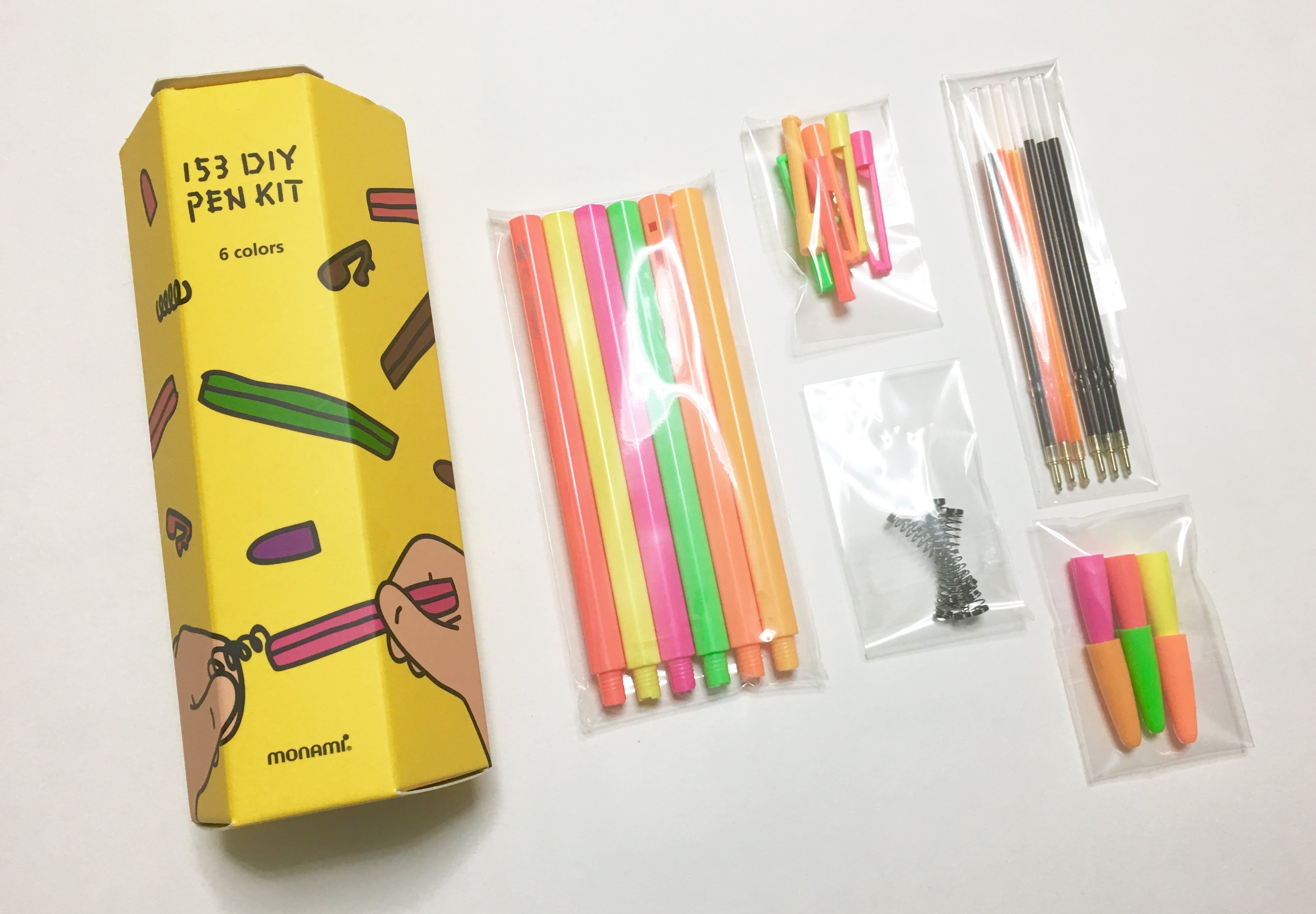 DIY PEN KIT 6colors _ monAmi 153