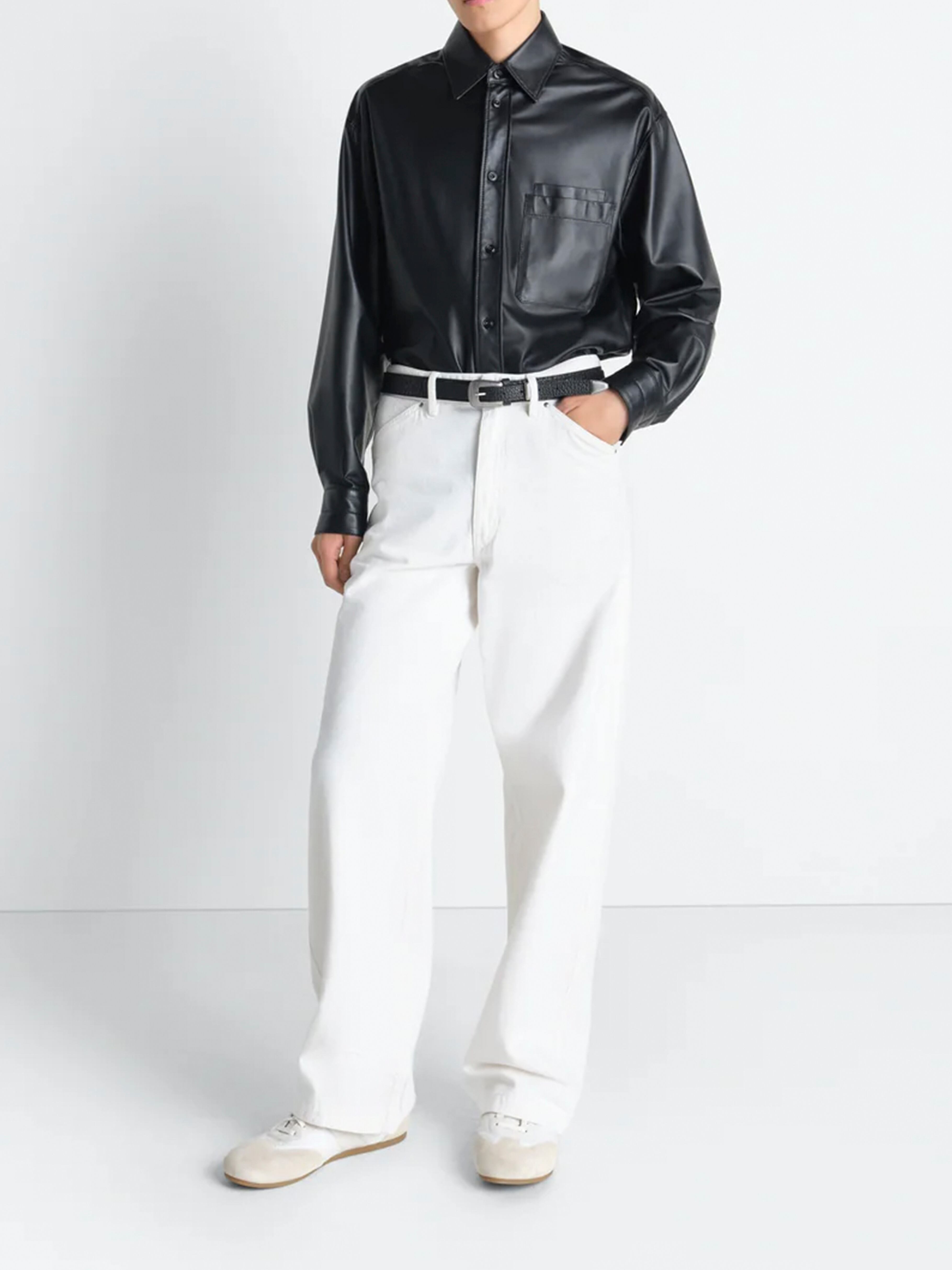 LEMAIRE WIDE PANTS MILK PA1306 LD1069 | BEST PACKING STORE