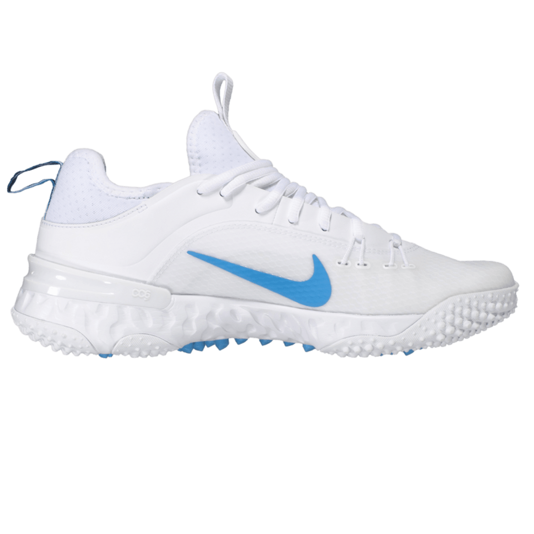 ラクロス　アメフト　スパイク　ナイキ　ハラチ9 Duke大学カスタム　28cm NIKE ハラチ9 エリート ラクロスシューズ ホワイト/ブルー