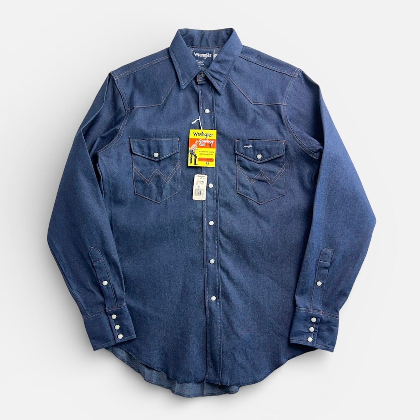 90's RRL by Ralph Lauren Black Denim Western Shirt 90年代 ダブル