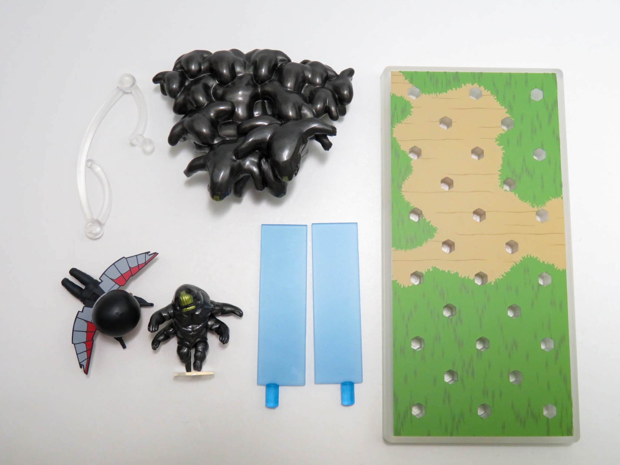 (A−ランク)【923】 キャプテン・アメリカ インフィニティ・エディション 小物パーツ 戦場 ねんどろいど