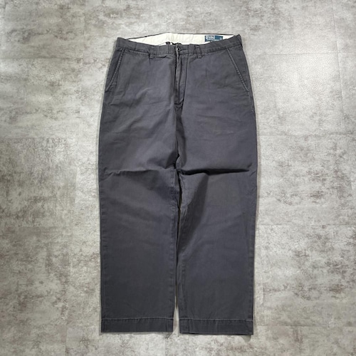 00s Polo by Ralph Lauren 36/30 グレーチノパンツ
