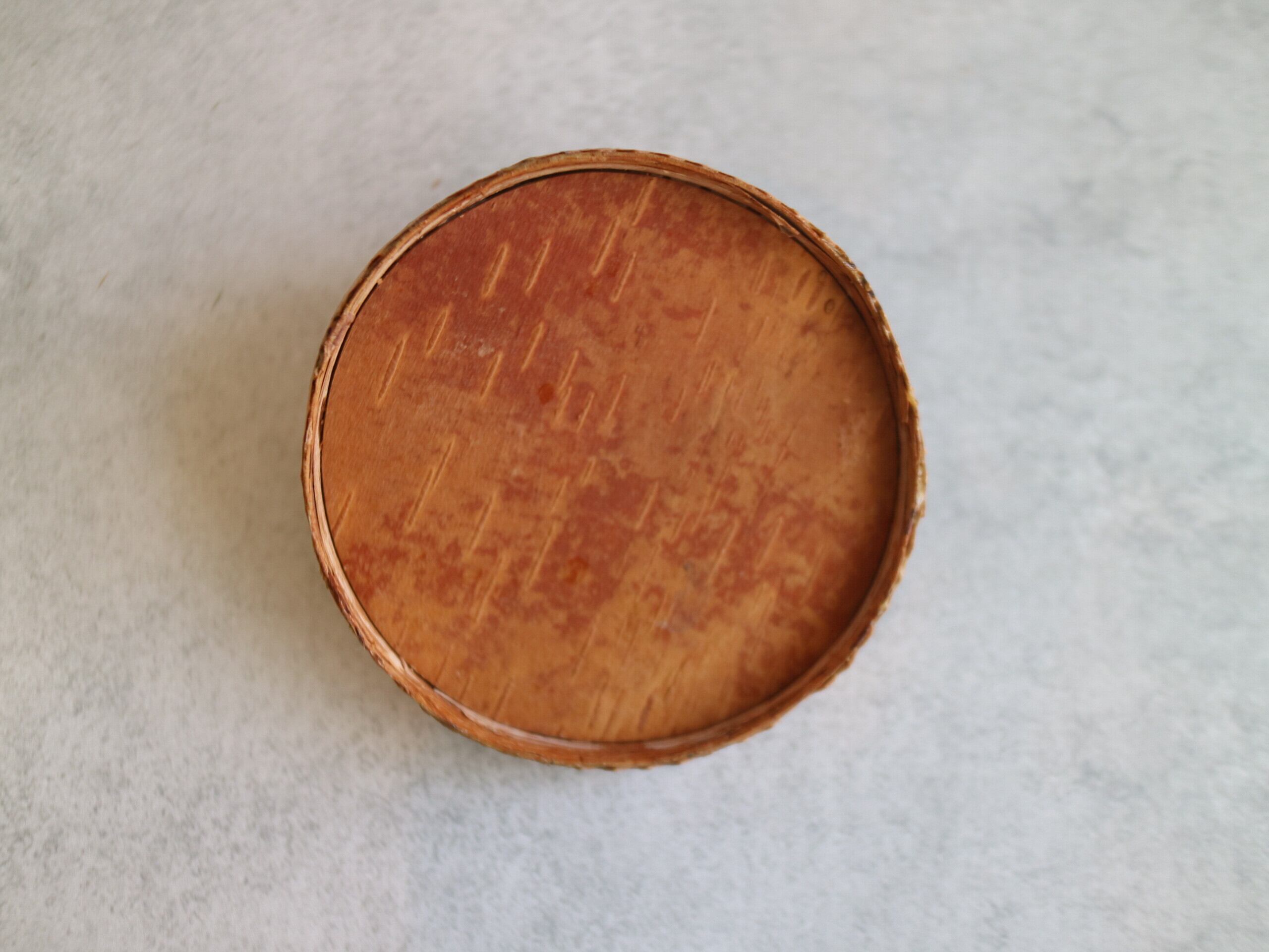 白樺のヴィンテージキャニスター / 蓋付き / 木箱 No.5394 | Taloni